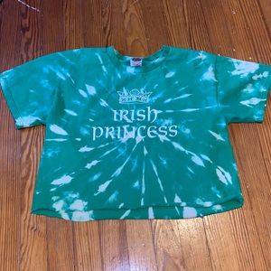 Cropped Irish Tee